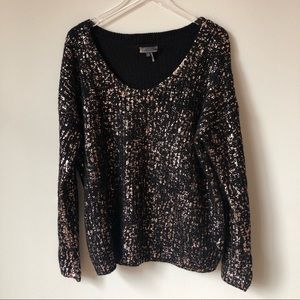 i Jeans by Buffalo Rose Gold Speckled Sweater